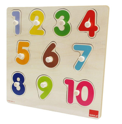 Goula Goula Puzzle Numbers (10 Pieces)