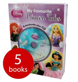 Parragon Publishers Disney My Favourite Princess Tales - 5 Books with CD