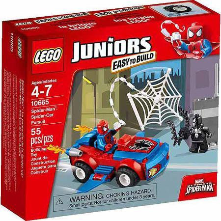 LEGO 10665 Juniors Spider-Man: Spider-Car Pursuit