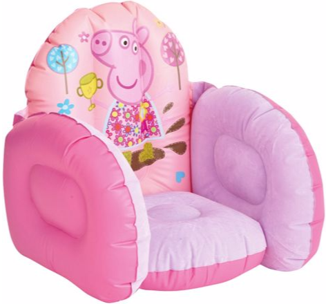 Worlds Apart Peppa Pig Inflatable Chair