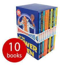 Scholastic Murderous Maths to the Power of Ten Collection - 10 Books