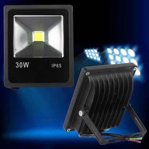 30W LED Flood Light Lamp Outdoor Garden Super Slim Waterproof