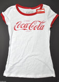 Coca Cola Vintage t Shirt t-shirt Red White Small New Cotton/ polyester Official