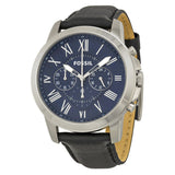 Fossil Grant Chronograph Leather Mens Watch | Multiple Colors