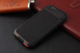 Shockproof Aluminum Glass Metal Case Cover for iPhone 5s 6 & 6 Plus