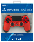 Official DualShock 4 Wireless Controller for PlayStation 4 - Magma Red