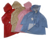 Shower-resistant double-breasted Hooded COAT