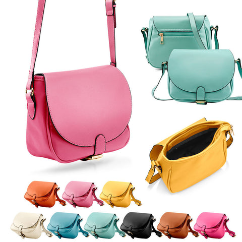 Women Leather Shoulder Bag Clutch Handbag