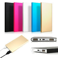 Ultrathin 20000mAh Portable External Battery Charger Power Bank for Cell Phone
