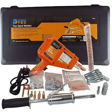 POWER-TEC TECSPOT SPOT WELDER TOOL KIT SQUIGGLY WIRE FOR SMART REPAIRS