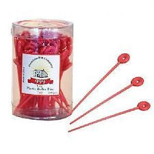 999 Plastic Roller Pins - 80mm Long (Red)