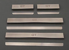 VW Volkswagen Golf GT Mk7 2013+ Chrome Door Sill Protectors Kick Plates 4/5 Door