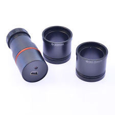 2.0MP Electronic USB Microscope Digital Camera Eyepiece + 30/30.5 Adapeter Ring