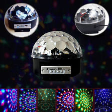 Digital Effect Light Stage Lighting LED Disco DJ DMX 512 RGB Crystal Magic Ball