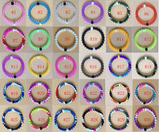 30 Colors Silicone Bracelets Dead Sea Mud MT Everest Water 4 Size Optional