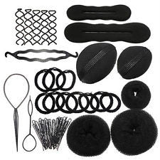 Professional Hair Braid Tools Twist Style Clip Stick Bun Maker DIY Accessory Set