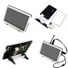 Gehäuse Bracket Case für 7" Raspberry Pi 2 B / B+ Touch Screen Display HDMI LCD