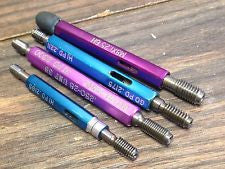 LOT OF ASSORTED GO/NOGO THREAD PLUG GAGES