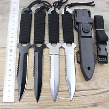 Stainless Steel Survival Knife Fixed Blade Knife Outdoor Folding Pocket Knives