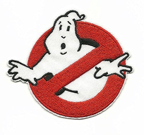 3.5" Ghostbusters movie Embroidered Iron On / Sew On Patch