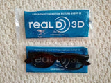 2 pair Real 3D Glasses, Passive 3D, Adult sized