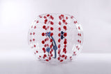 Red Color 1.5m (4.92ft) Body Zorb Inflatable Soccer Knocker Ball Bubble