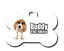Cute Custom Personalised Pet Dog Name ID Tag Pet Tags