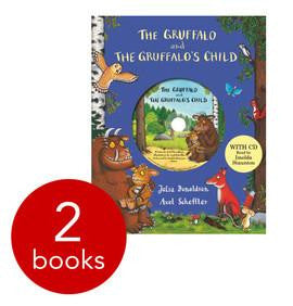 Pan Macmillan The Gruffalo Anniversary Edition Set - 2 Books with CD