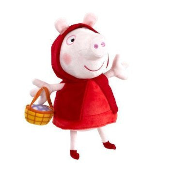TY Inc Peppa Pig Once Upon A Time - Red Riding Hood Plush Toy