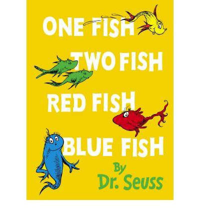 HarperCollins The Wonderful World of Dr. Seuss 20 Book - One Fish Two Fish Red Fish Blue Fish